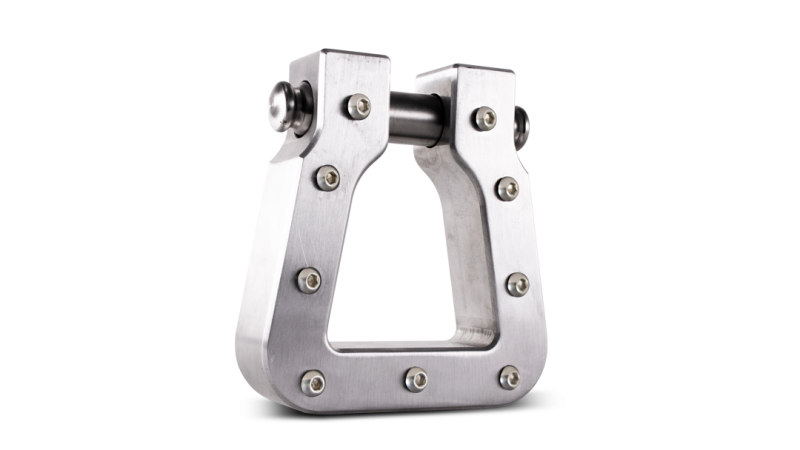 Body Armor 4x4 5141-M - BOD5141-M - Body Armor 4x4 Mega D-Ring Machined Silver Single - Shipped in Europe - Tuningsupply.com