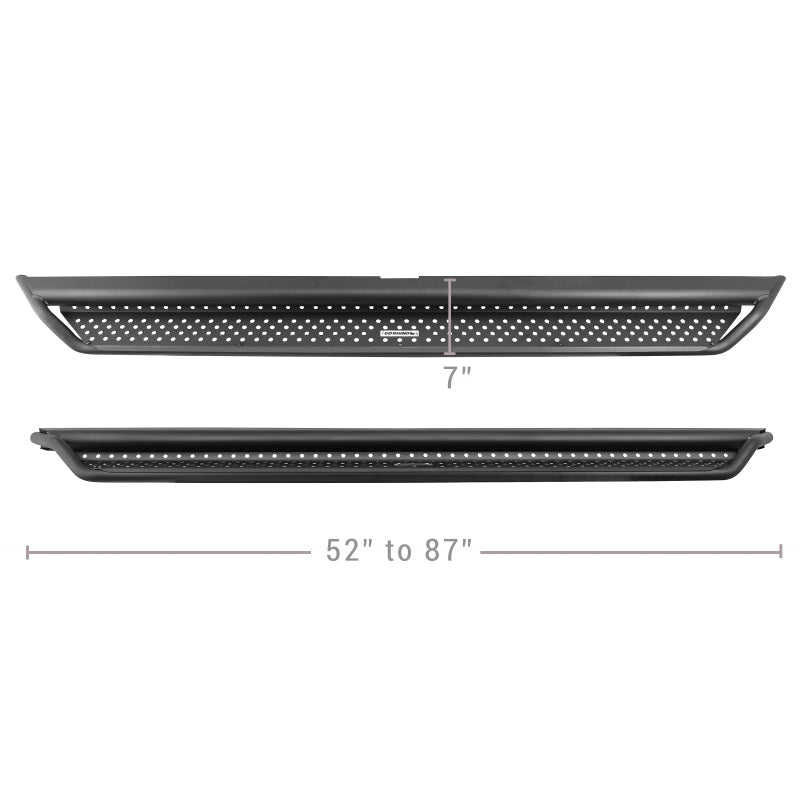 Go Rhino D10080T - GORD10080T - Go Rhino Dominator Extreme D1 Side Steps - Tex Blk - 80in - Shipped in Europe - Tuningsupply.com