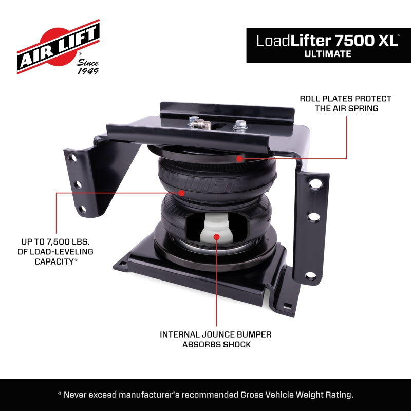 Air Lift 57543 - ALF57543 - Air Lift LoadLifter 7500 XL Ultimate Air Spring Kit 16-25 Chevy/GMC Silverado/Sierra 3500HD - Shipped in Europe - Tuningsupply.com