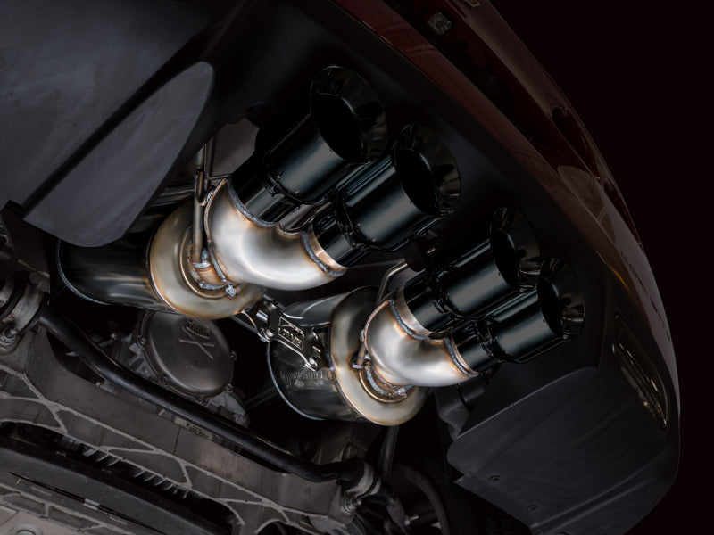 AWE Tuning 3015-43660 - AWE3015-43660 - AWE Tuning 05-07 C6 Chevrolet Corvette 6.0L Touring Edition Axle-Back Exhaust w/ Diamond Black Tips - Shipped in Europe - Tuningsupply.com