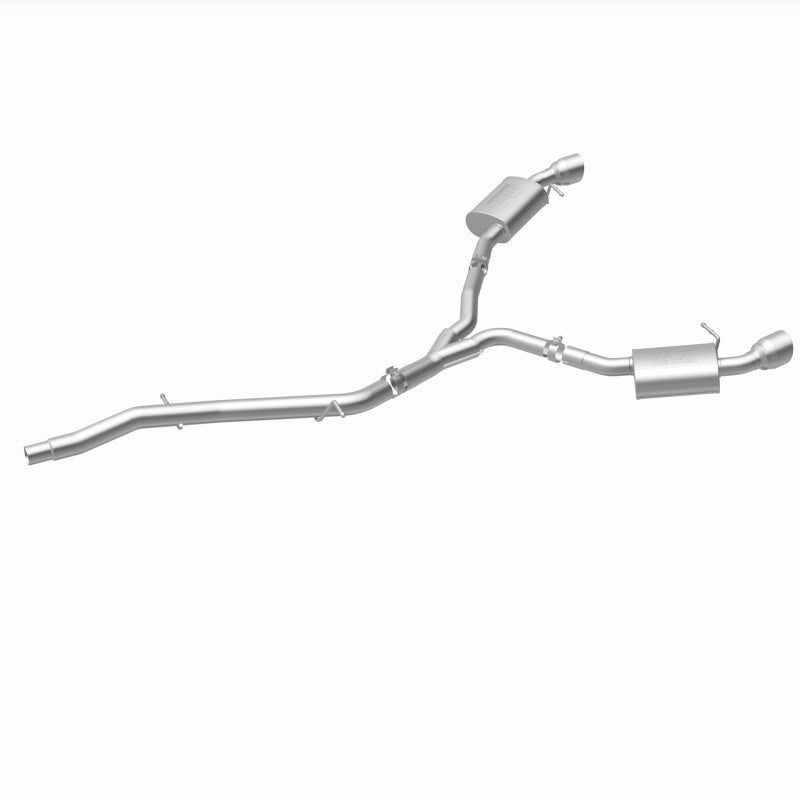 Magnaflow 19390 - MAG19390 - MagnaFlow 18-19 Audi A5 Dual Exit Polished Stainless CatBack Exhaust - 3in Main Piping Diameter - Shipped in Europe - Tuningsupply.com