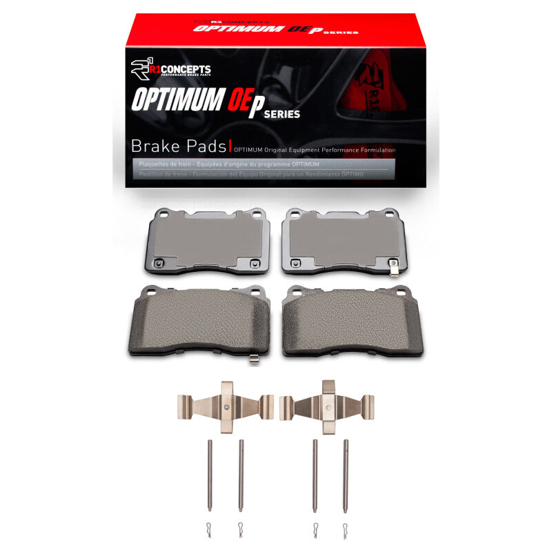 R1 Concepts 2551-1001-01 - RNC2551-1001-01 - R1 2003-2020 Subaru BRZ Front R1 Optimum OE Pads & Hardware Kit - Shipped in Europe - Tuningsupply.com