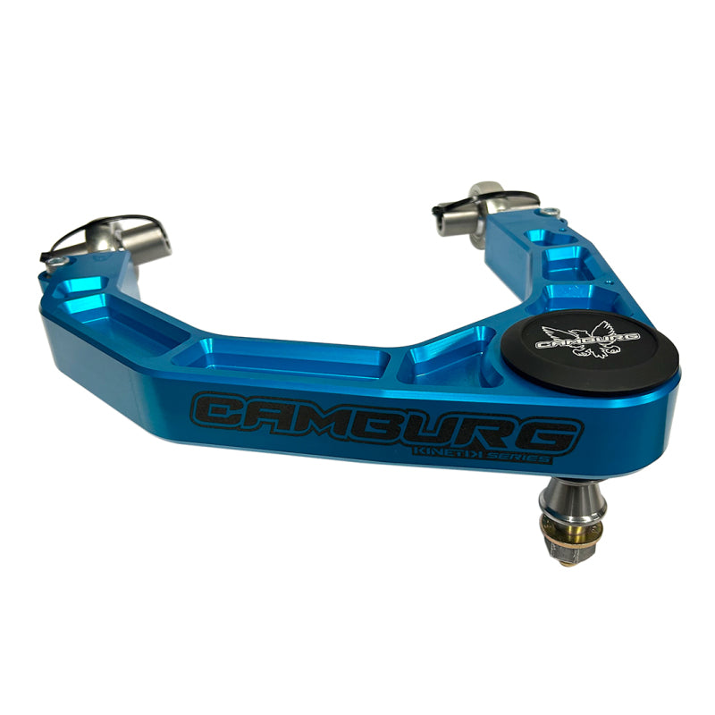 Camburg CAM-310187-BLU - CMBCAM-310187-BLU - Camburg Toyota Tundra 2WD/4WD 07-21 KINETIK V2 Performance Billet Uniball Upper Arms (King Blue) - Shipped in Europe - Tuningsupply.com