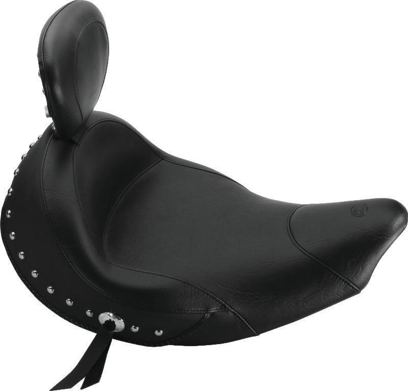 Mustang Motorcycle 75709 - MMP75709 - Mustang 18-21 Harley Fat Bob Tripper Fastback 1PC Seat - Black - Shipped in Europe - Tuningsupply.com