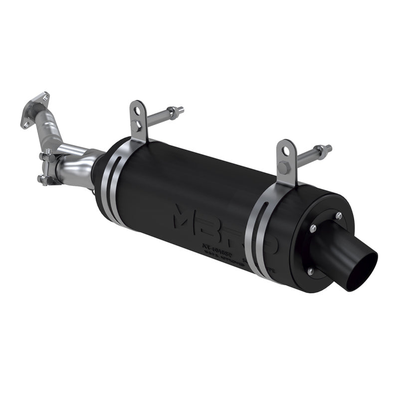 MBRP PAT-6600SP - MBRPAT-6600SP - MBRP 06-11 Kawasaki KVF 750 Brute Force Slip-On Combination Exhaust w/Sport Muffler - Shipped in Europe - Tuningsupply.com