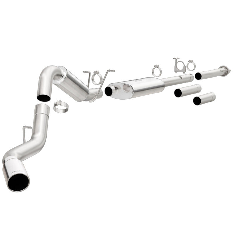 Magnaflow 19026 - MAG19026 - MagnaFlow Stainless Cat-Back Exhaust 2015 Chevy Silverado 2500HD 6.0L P/S Rear Exit 5in - Shipped in Europe - Tuningsupply.com