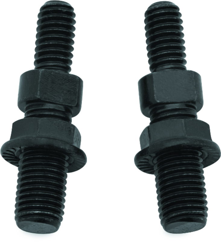 Kuryakyn 1891 - KUR1891 - Kuryakyn Universal Mirror Adapters Gloss Black - Shipped in Europe - Tuningsupply.com