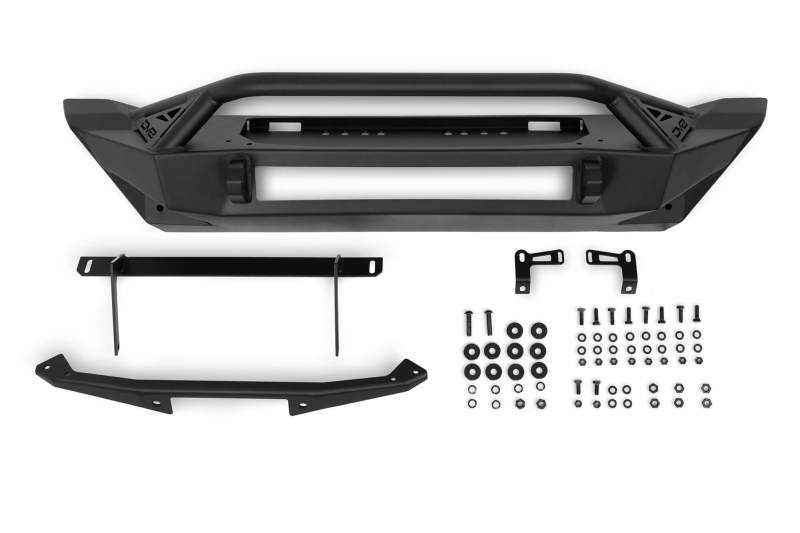 DV8 Offroad FBJL-11 - DVEFBJL-11 - DV8 Offroad 07-23 Jeep Wrangler JK/JL & Gladiator JT FS-1 Series Stubby Front Bumper - Shipped in Europe - Tuningsupply.com