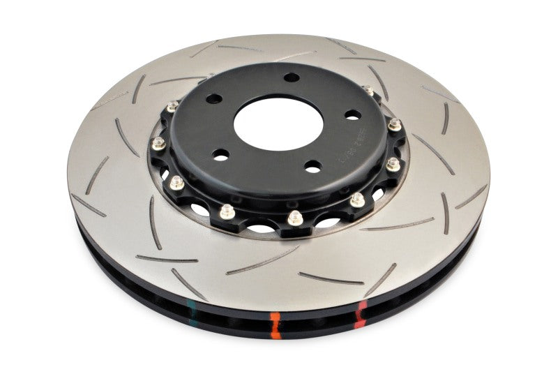 DBA DBA5928BLKS - DBADBA5928BLKS - DBA Nissan Skyline (Various) Front Slotted 5000 Series 2 Piece Rotor Assembled w/ Black Hat - Shipped in Europe - Tuningsupply.com