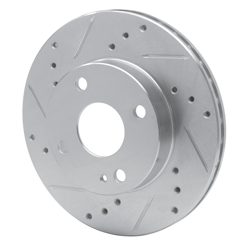 R1 Concepts 631-80022L - RNC631-80022L - R1 90-93 Mazda Miata Front Left Drilled & Slotted Silver Brake Rotor - Shipped in Europe - Tuningsupply.com