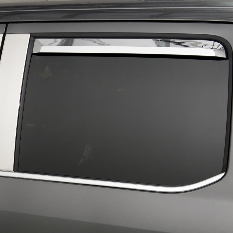 Putco 480065 - PUT480065 - Putco 17-20 Ford SuperDuty - Crew Cab (Set of 4) Element Chrome Window Visors - Shipped in Europe - Tuningsupply.com