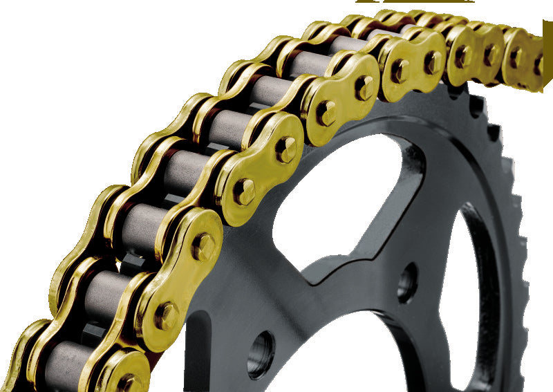 BikeMaster 197292 - BKM197292 - BikeMaster 530x120 BMOR O-Ring Chain - Gold/Gold - Shipped in Europe - Tuningsupply.com