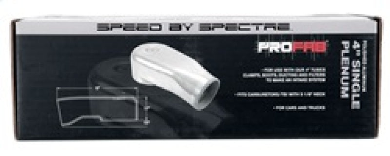 Spectre 9849 - SPE9849 - Spectre Plenum 4in. OD x 9in. (Air Cleaner to Stud Inlet) - Single - Shipped in Europe - Tuningsupply.com