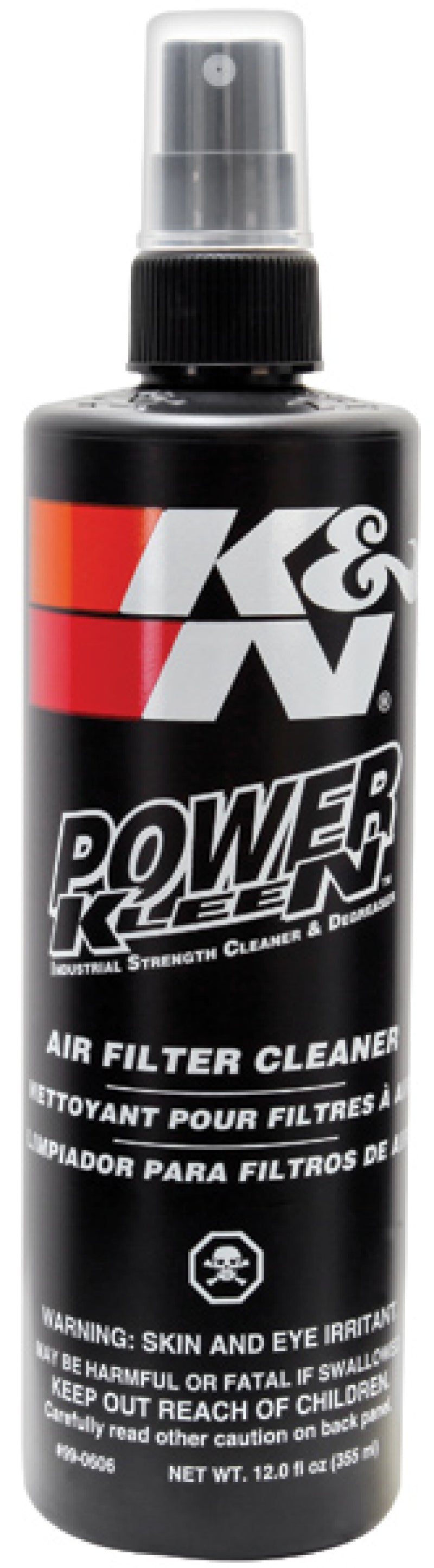 K&N Engineering - KNN99-0606 - K&N Air Filter Cleaner 12oz Pump Spray - Shipped in Europe - Tuningsupply.com