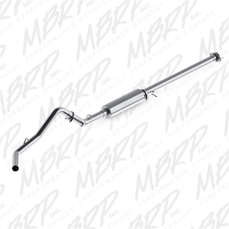 MBRP PS5036P - MBRPS5036P - MBRP 2007-2008 Chev/GMC 1500 CC EC 6ft6in bed 4.8/5.3L 3in Cat Back Single Side AL P Series Exhaust - Shipped in Europe - Tuningsupply.com