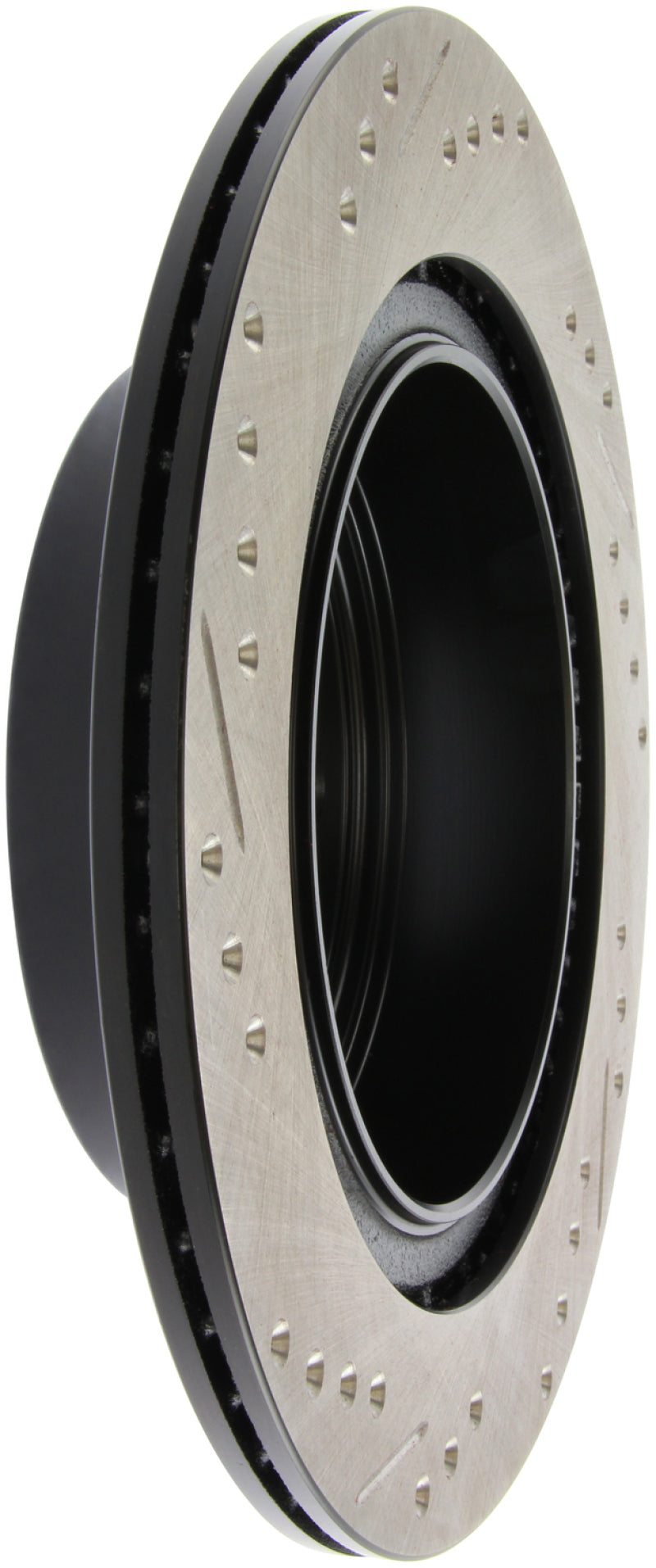 Stoptech 127.42088L - STO127.42088L - StopTech 06-07 350Z / 05-07 G35 / 06-07 G35X SportStop Slotted & Drilled Rear Left Rotor - Shipped in Europe - Tuningsupply.com