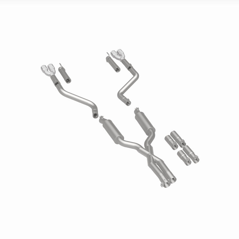 Magnaflow 19367 - MAG19367 - MagnaFlow 2017+ Dodge Challenger 409 SS Polished 3in Quad Tips Cat-Back Exhaust - Shipped in Europe - Tuningsupply.com