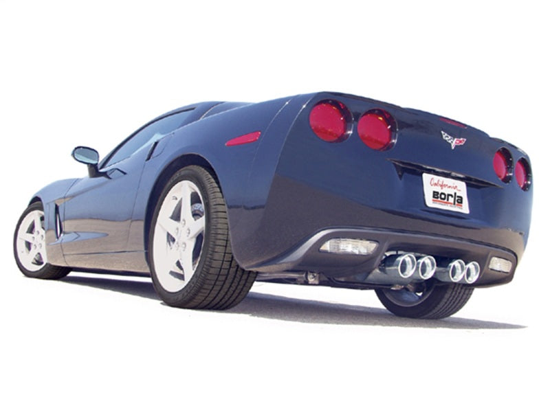 Borla 140453 - BOR140453 - Borla 05-08 Chevrolet Corvette Coupe/Convertible 2dr 6.2L 8cyl AT/MT 6spd ATAK SS Catback Exhaust - Shipped in Europe - Tuningsupply.com