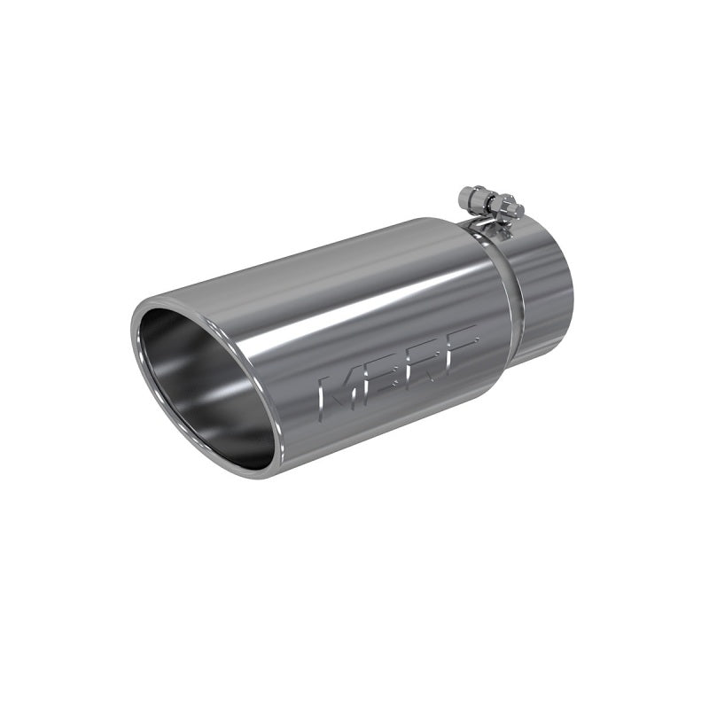 MBRP PT5051 - MBRPT5051 - MBRP Universal Tip 5 O.D. Angled Rolled End 4 inlet 12 length - Shipped in Europe - Tuningsupply.com