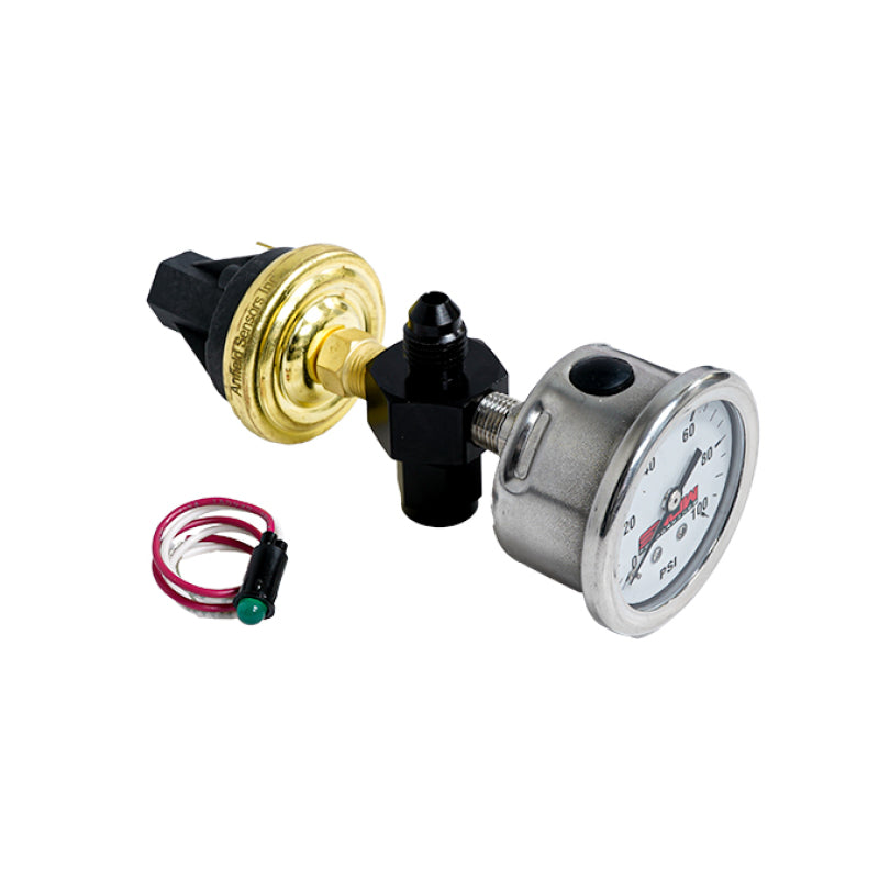 Snow Performance SNO-81083-BRD - SNOSNO-81083-BRD - Snow Performance Low Pressure Safety Switch (Stainless Steel Braided Line) - Shipped in Europe - Tuningsupply.com
