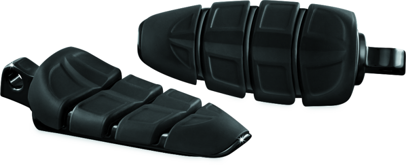 Kuryakyn 4317 - KUR4317 - Kuryakyn Kinetic Peg With Male Mount Adapter Gloss Black - Shipped in Europe - Tuningsupply.com