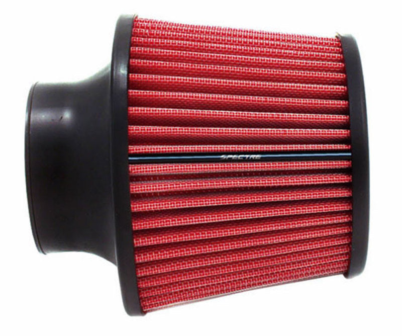 Spectre 9132 - SPE9132 - Spectre Conical Air Filter / Round Tapered 3in. - Red - Shipped in Europe - Tuningsupply.com