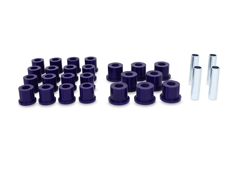 Superpro KIT108K - SPRKIT108K - SuperPro 1987 Jeep Wrangler Sport & Leaf Spring Bushing Kit - Shipped in Europe - Tuningsupply.com