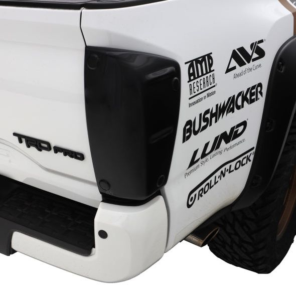 AVS 33418 - AVS33418 - AVS 16-18 Toyota Tacoma Tail Shades Tail Light Covers - Smoke - Shipped in Europe - Tuningsupply.com