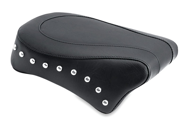 Mustang Motorcycle 76108 - MMP76108 - Mustang 06-17 Harley Dyna Standard Touring Passenger Seat w/Studs - Black - Shipped in Europe - Tuningsupply.com