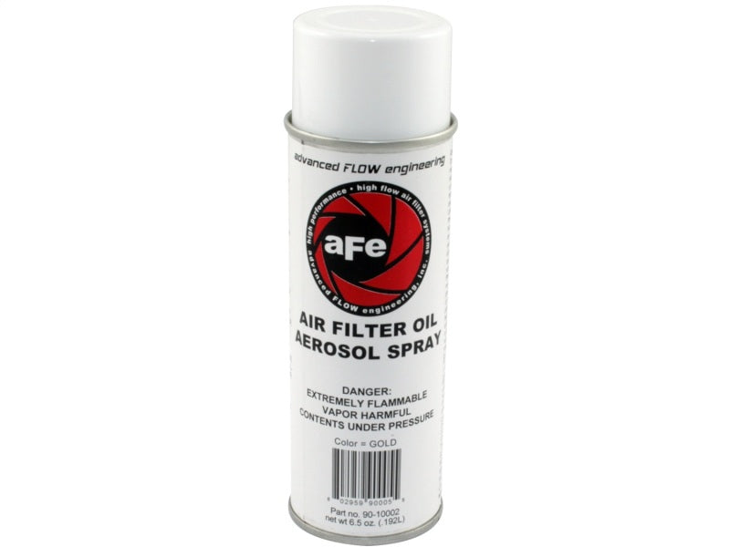 aFe - AFE90-10002 - aFe MagnumFLOW Chemicals CHM Oil 6.5 oz Aerosol (Gold) - Shipped in Europe - Tuningsupply.com