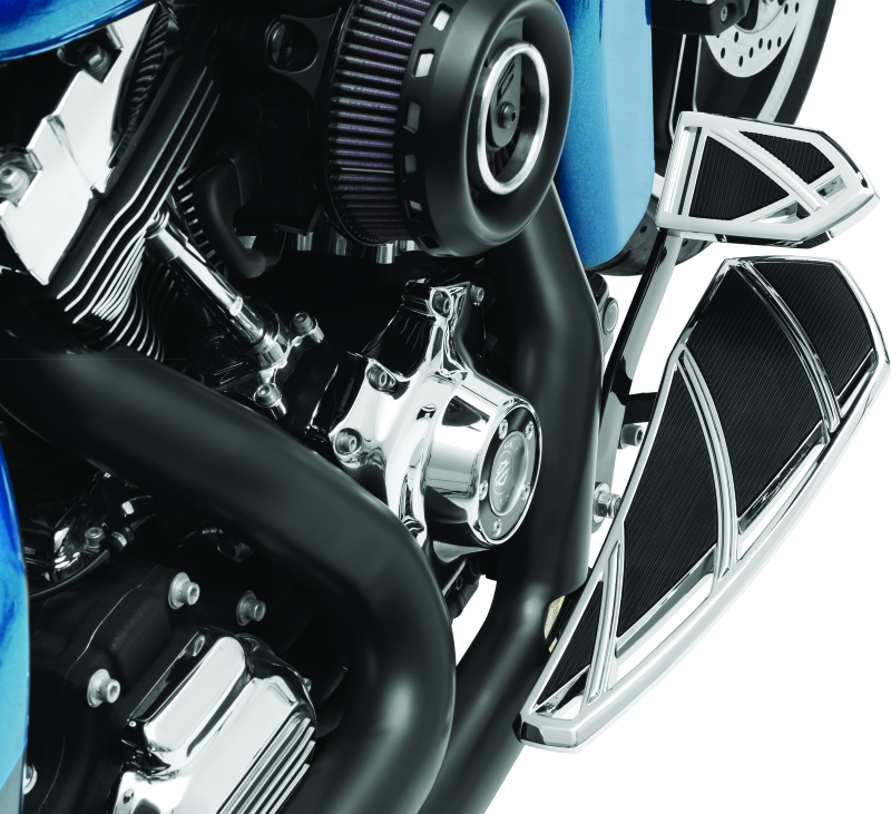 Kuryakyn 5748 - KUR5748 - Kuryakyn Phantom Brake Pedal Pad FL Touring Models Chrome - Shipped in Europe - Tuningsupply.com