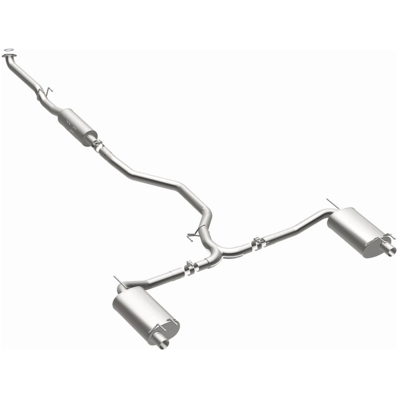 Magnaflow 19393 - MAG19393 - MagnaFlow CatBack 2018 Honda Accord L4 2.0LGAS 2.5in Dual Outlet Stainless Street Series Exhaust - Shipped in Europe - Tuningsupply.com