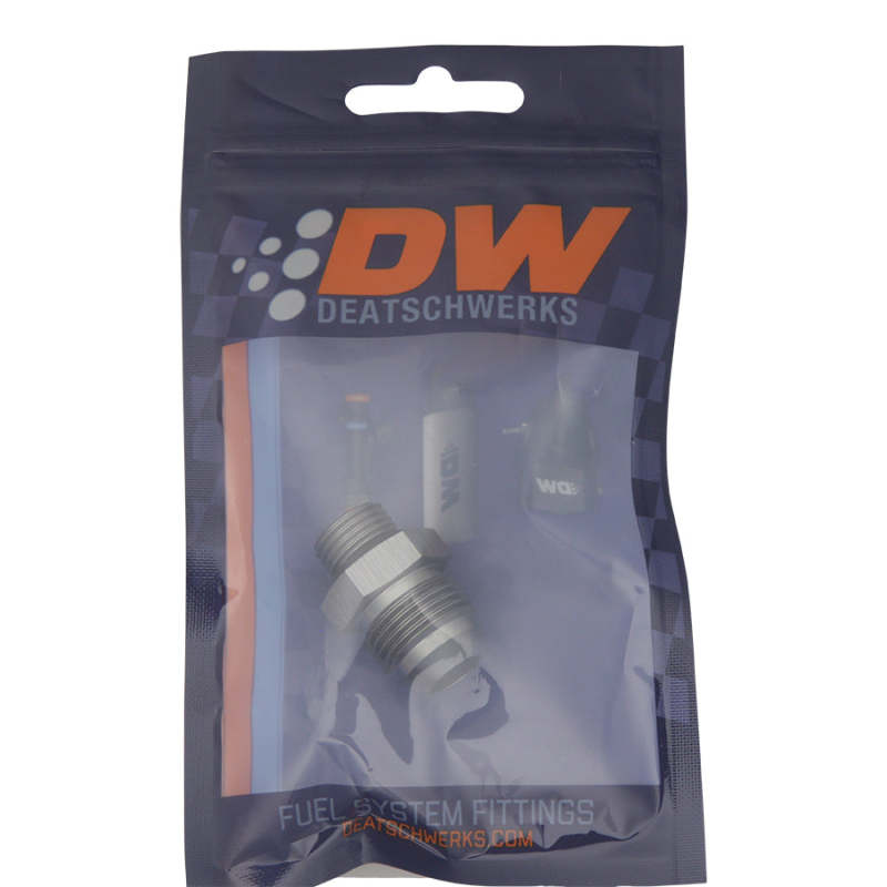 DeatschWerks 6-02-0405 - DWK6-02-0405 - DeatschWerks 6AN ORB Male To 8AN Male Flare Adapter (Incl. O-Ring) - Shipped in Europe - Tuningsupply.com