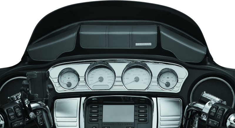 Kuryakyn 5261 - KUR5261 - Kuryakyn Batwing Fairing Pouch Bag 14 and Up Black - Shipped in Europe - Tuningsupply.com