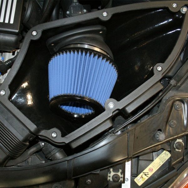 aFe 54-81012-B - AFE54-81012-B - aFe MagnumForce Stage 2 Si Intake System Pro 5 R Black 06-12 BMW 3 Series E9x L6 3.0L Non-Turbo - Shipped in Europe - Tuningsupply.com
