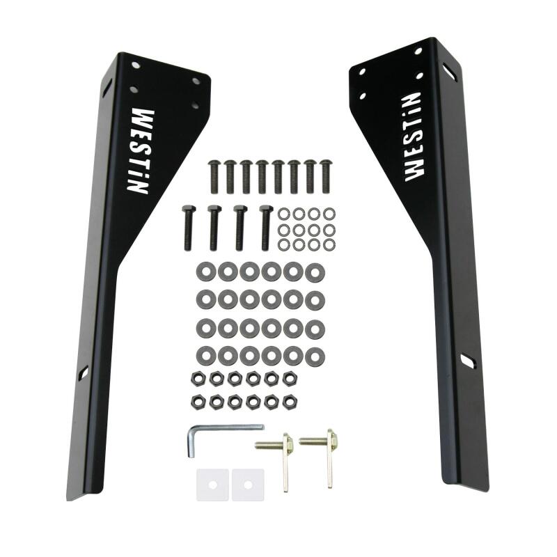 Westin 57-8005 - WES57-8005 - Westin 2008-2017 Ford F-250/350/450/550HD HD Headache Rack - Black - Shipped in Europe - Tuningsupply.com