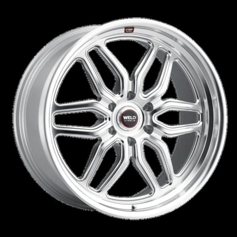 Weld S11429589P25 - WELS11429589P25 - Weld Racing 22x9.5 Laguna 6 6x135 ET25 BS6.23 Gloss Silver Machine 87.1 - Shipped in Europe - Tuningsupply.com