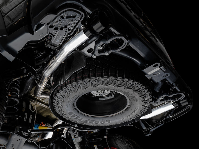 AWE Tuning 3015-33005 - AWE3015-33005 - AWE Tuning 2021 RAM 1500 TRX 0FG Cat-Back Exhaust - Diamond Black Tips - Shipped in Europe - Tuningsupply.com