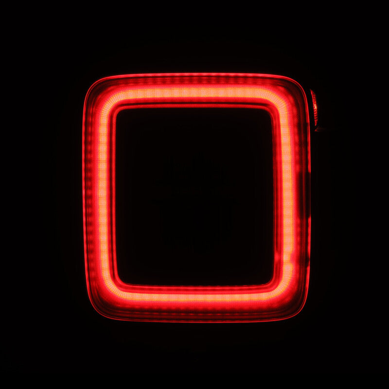 AlphaRex 602020 - ARX602020 - AlphaRex 18-23 Jeep Wrangler JL NOVA Prismatic LED Taillights Black-Red - Shipped in Europe - Tuningsupply.com