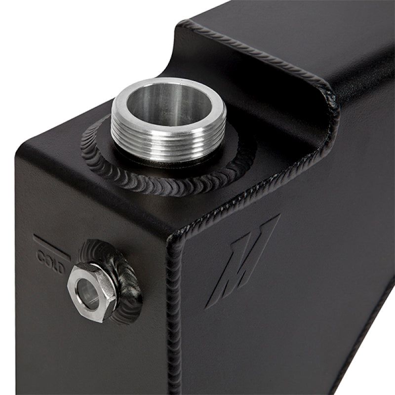 Mishimoto MMRT-F2D-99EMWBK - MISMMRT-F2D-99EMWBK - Mishimoto 99-03 Ford 7.3L Powerstroke Aluminum Degas Tank - Micro-Wrinkle Black - Shipped in Europe - Tuningsupply.com