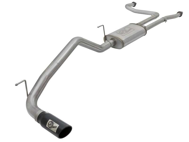 aFe 49-46125-B - AFE49-46125-B - aFe MACHForce XP 2.5in Cat-Back Exhaust System w/ Black Tip Nissan Frontier 17-19 V8-5.6L - Shipped in Europe - Tuningsupply.com