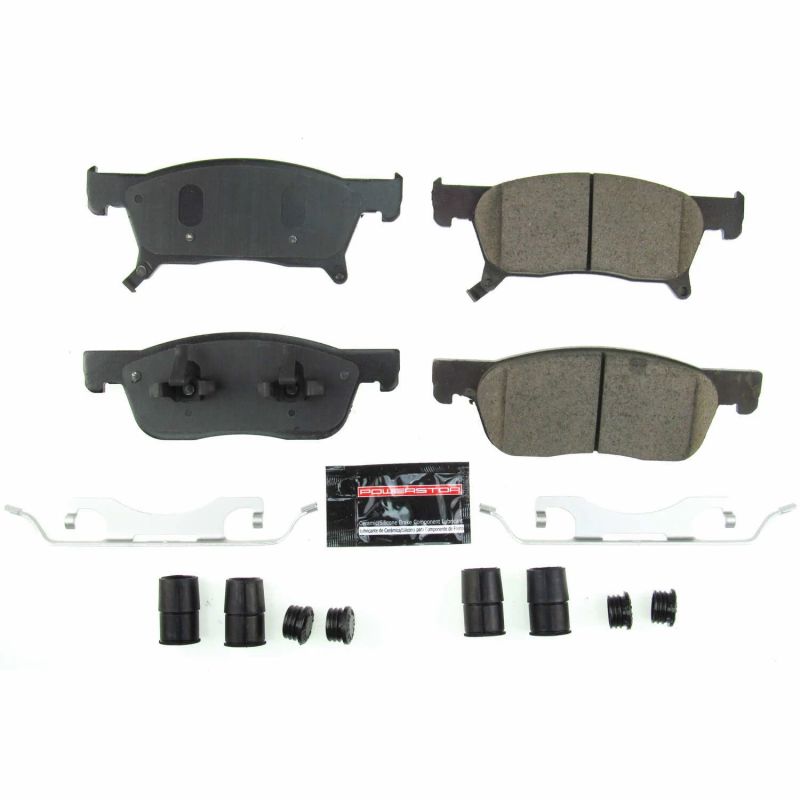 PowerStop Z23-2170 - PSBZ23-2170 - Power Stop 2019 Subaru Ascent Front Z23 Evolution Sport Brake Pads w/Hardware - Shipped in Europe - Tuningsupply.com