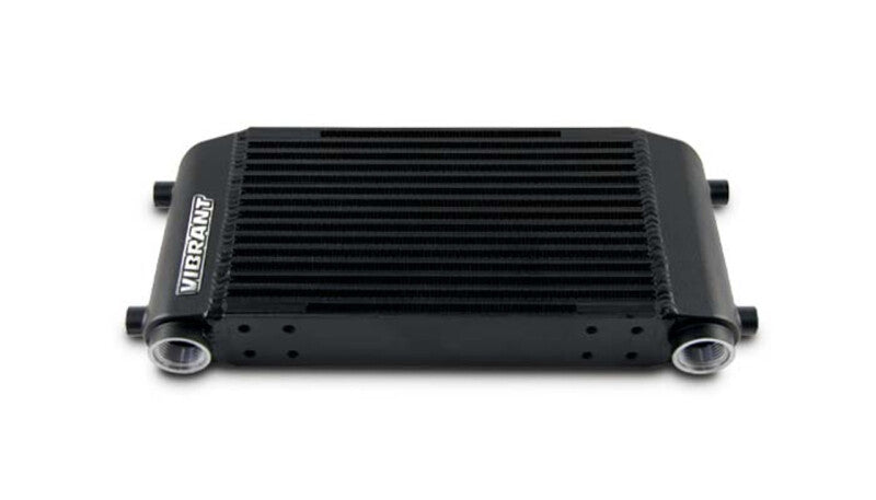 Vibrant 12953 - VIB12953 - Vibrant Single Pass Oil Cooler Assembly 6in x 10in x 2in - Shipped in Europe - Tuningsupply.com