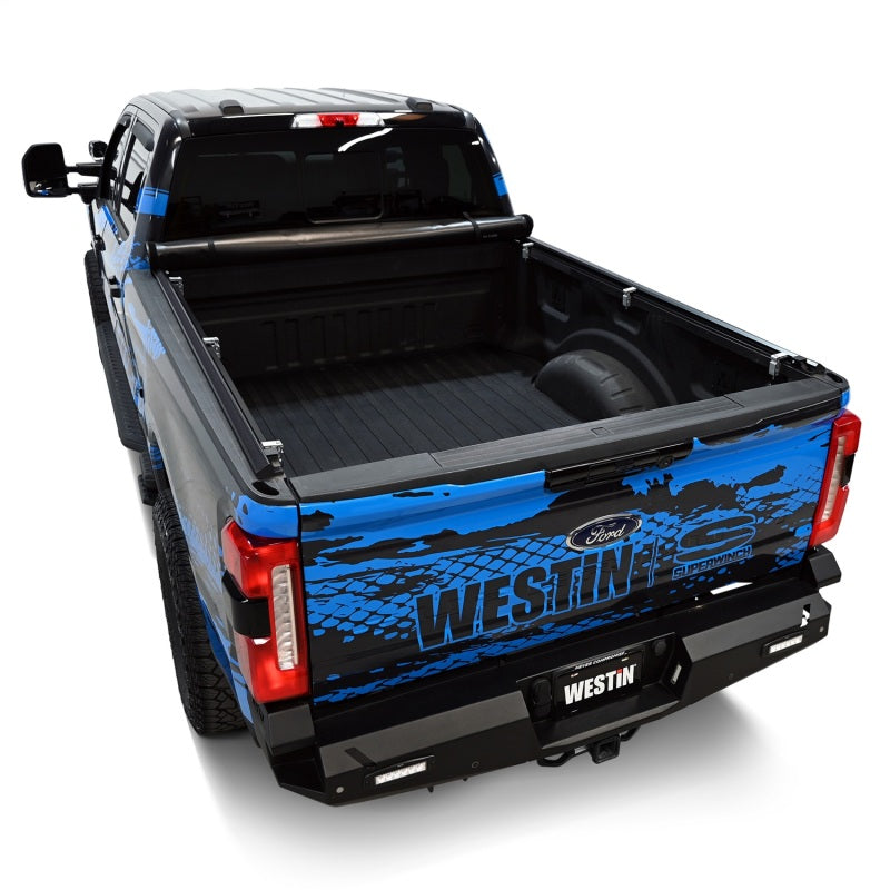 Westin 19-11005 - WES19-11005 - Westin 17-24 Ford F-250/350 Super Duty 6.75ft. Bed Soft Roll Tonneau Cover - Black - Shipped in Europe - Tuningsupply.com