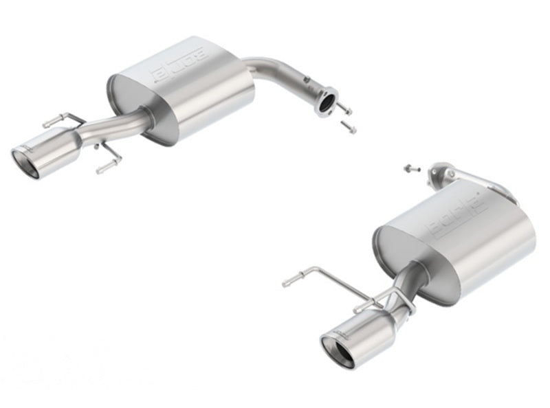 Borla 11916 - BOR11916 - Borla 14-16 Toyota Camry 3.5L AT FWD 4DR 2.25in Touring Rear Section Exhaust 3.5in x 4.25in Tips - Shipped in Europe - Tuningsupply.com