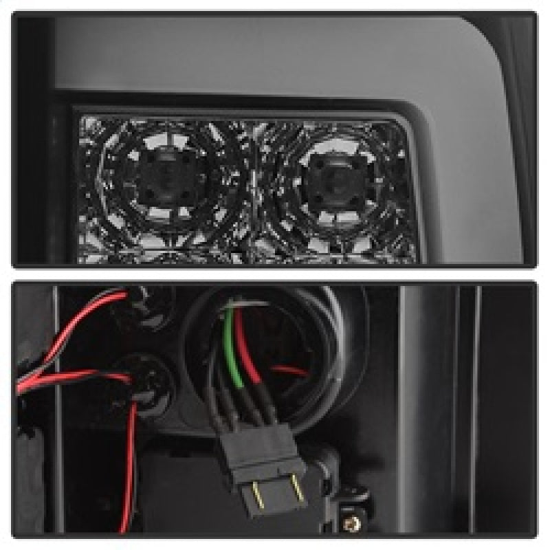 SPYDER 5084095 - SPY5084095 - Spyder 07-13 Silverado (Will Not Work w/2010 921 Bulb)V3 Tail Lights Blk Smk ALT-YD-CS07V3-LBLED-BSM - Shipped in Europe - Tuningsupply.com