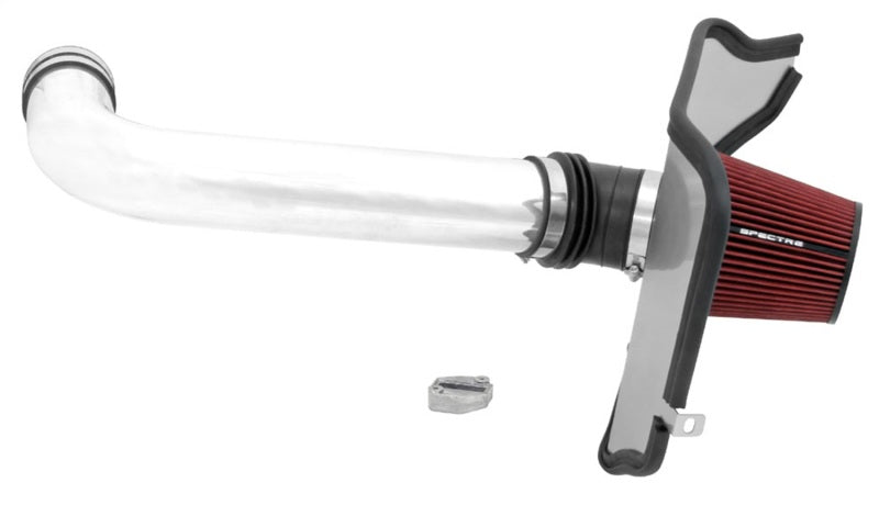 Spectre 901234 - SPE901234 - Spectre 68-72 Chevelle LS Blade MAFS Driver Side Air Intake Kit - Polished w/Red Filter - Shipped in Europe - Tuningsupply.com