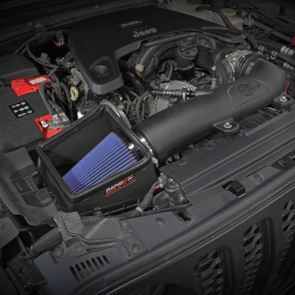aFe 52-10008R - AFE52-10008R - aFe Rapid Induction Pro 5R Cold Air Intake System 18-21 Jeep Wrangler(JL)/Gladiator(JT) 3.6L - Shipped in Europe - Tuningsupply.com