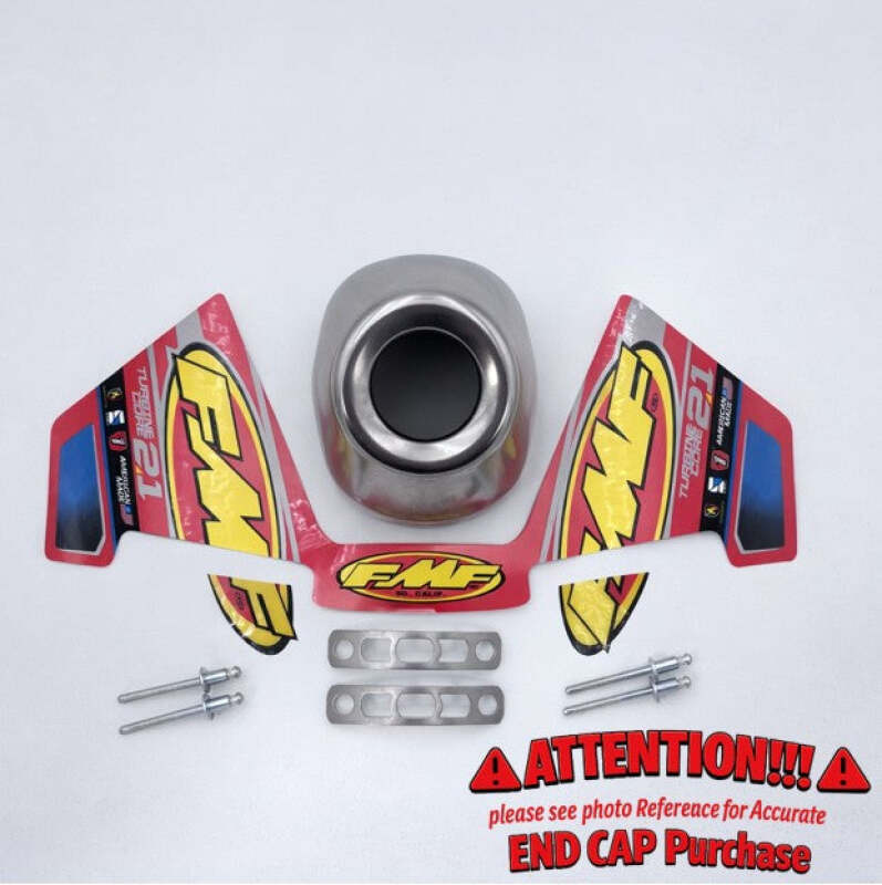 FMF Racing 020528 - FMF020528 - FMF Racing T-CORE 2.1 REPLACEMENT SLASH CUT S/S REAR CONE CAP-1.250 inch - Shipped in Europe - Tuningsupply.com