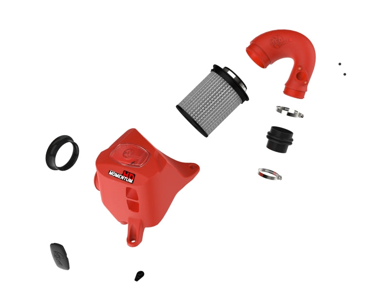 aFe 50-70063DR - AFE50-70063DR - aFe 15-25 Toyota Hilux L4-2.4/2.8L (td) Momentum HD Cold Air Intake System Red w/ Pro DRY S Filter - Shipped in Europe - Tuningsupply.com